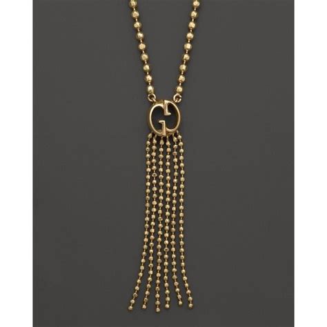 gucci 1973 necklace|Gucci gold jewellery necklace.